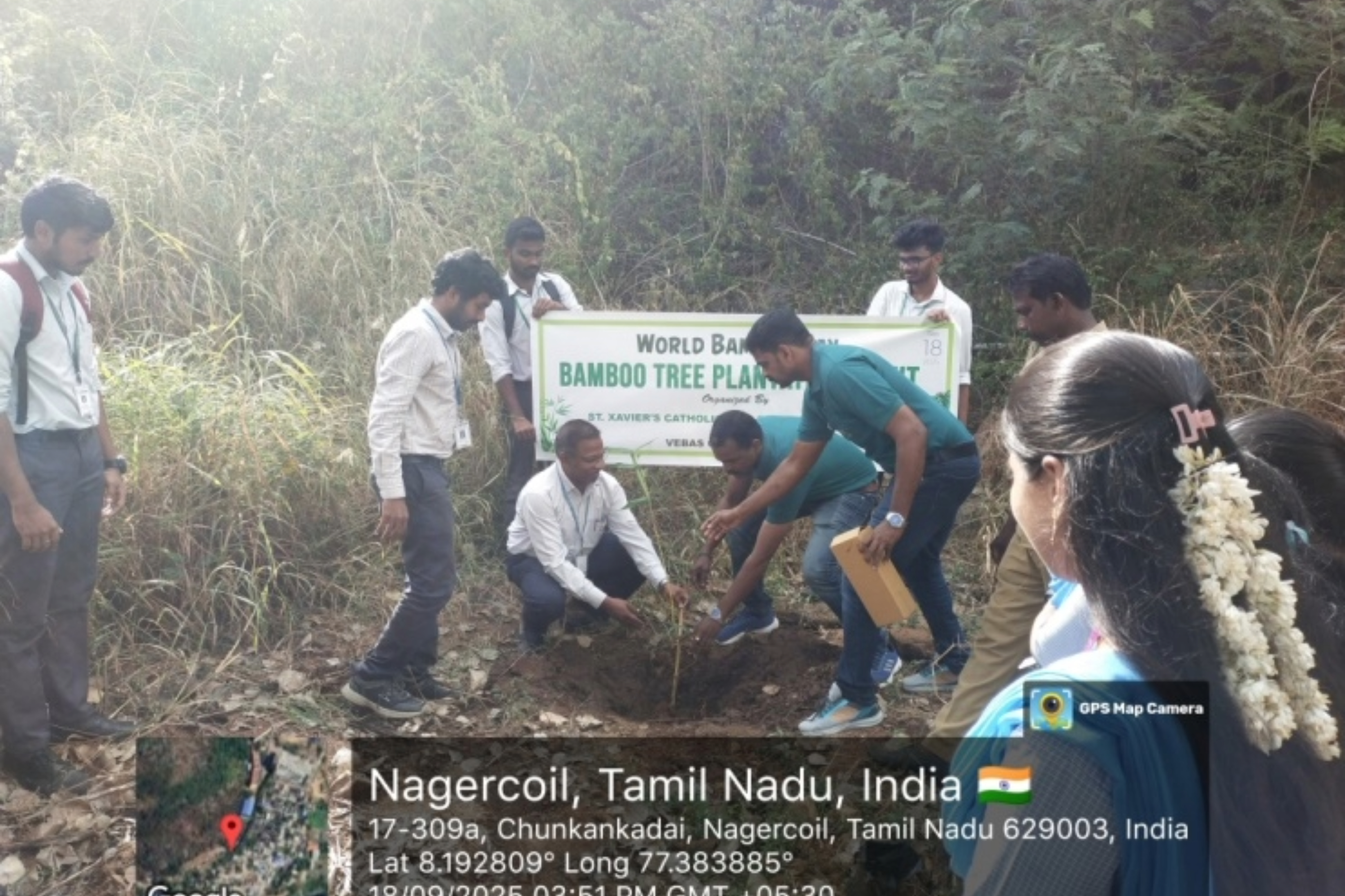 Tree Plantation on World Bamboo Day 2025